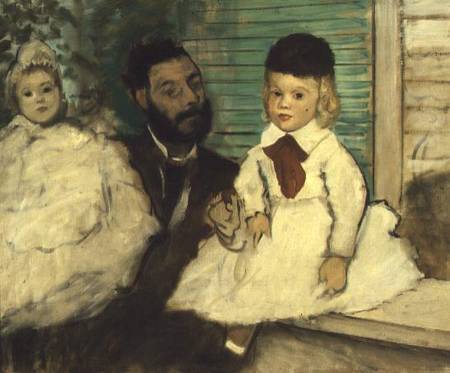 Comte Le Pic and his Sons a Edgar Degas