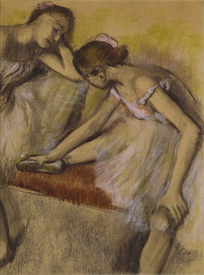 Dancers in Repose a Edgar Degas