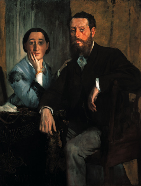 The couple Morbilli a Edgar Degas
