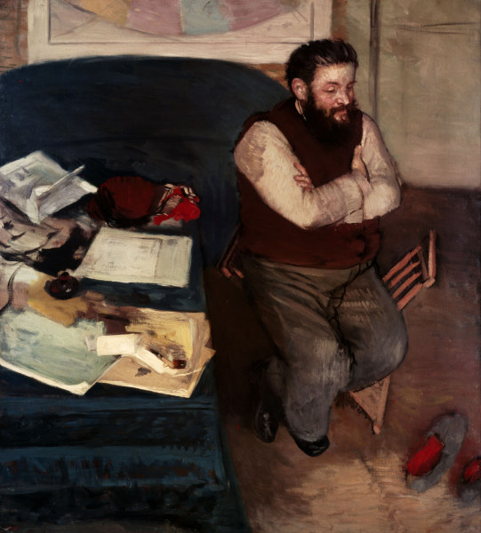 Diego Martelli a Edgar Degas
