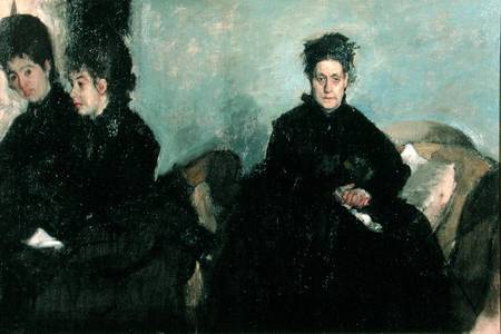 The Duchess de Montejasi and her daughters Elena and Camilla a Edgar Degas