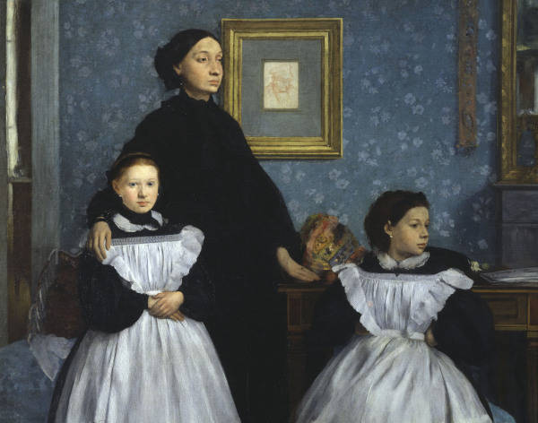 Riproduzione La famiglia Bellelli - Edgar Degas - Quadri famosi