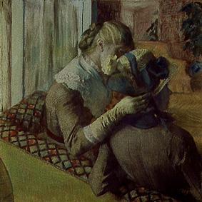 Two women a Edgar Degas