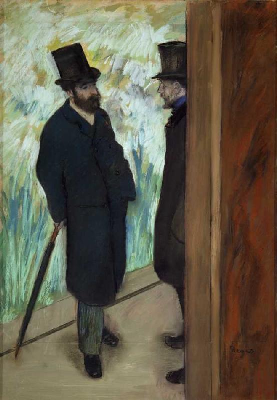 Freunde hinter den Kulissen a Edgar Degas