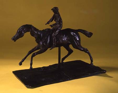 Jockey on a Horse a Edgar Degas