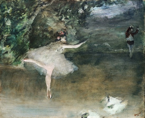 Les Pointes, c.1877-78 a Edgar Degas