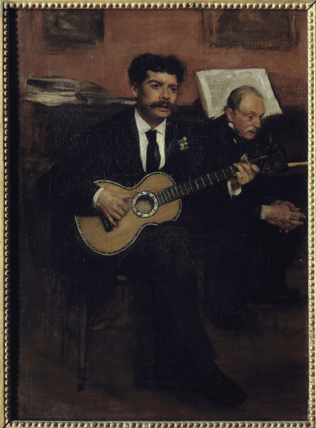 Lorenzo Pagans a.Auguste Degas a Edgar Degas