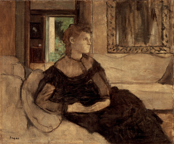 Mme Theodore Gobillard a Edgar Degas