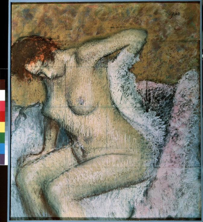 After the Bath a Edgar Degas