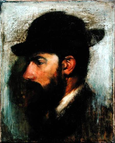 Portrait of Henri Rouart (1833-1912) a Edgar Degas
