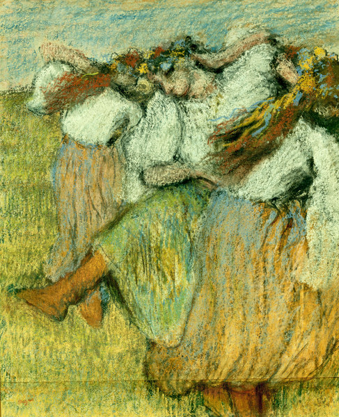 Russian dancers a Edgar Degas