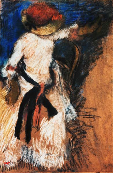 Seated Woman a Edgar Degas