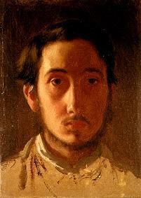 Self-portrait. a Edgar Degas