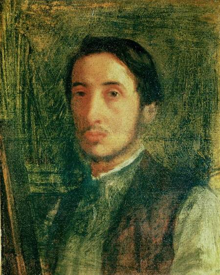 Self Portrait as a Young Man a Edgar Degas