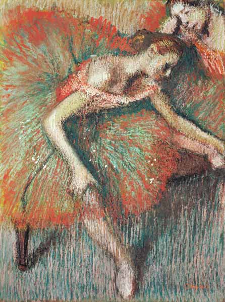Ballerina seduta a Edgar Degas