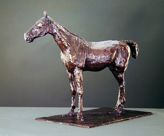 Standing Horse (bronze) a Edgar Degas