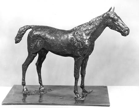 Standing Horse a Edgar Degas