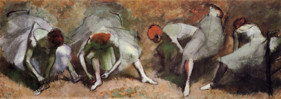 Frieze of Dancers a Edgar Degas
