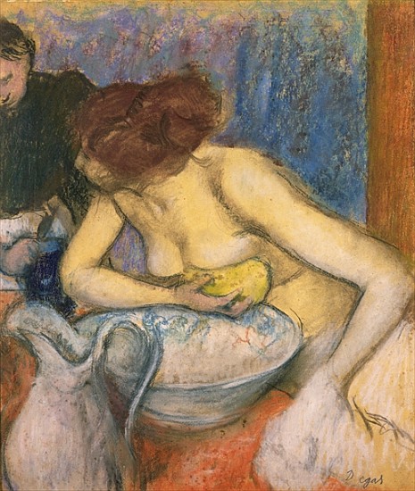 The Toilet, 1897 (pastel) a Edgar Degas