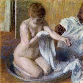 Femme au tub