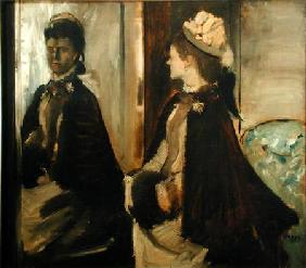 Madame Jeantaud in the mirror