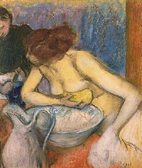 The Toilet, 1897 (pastel)