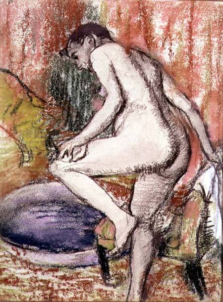 The Toilet a Edgar Degas