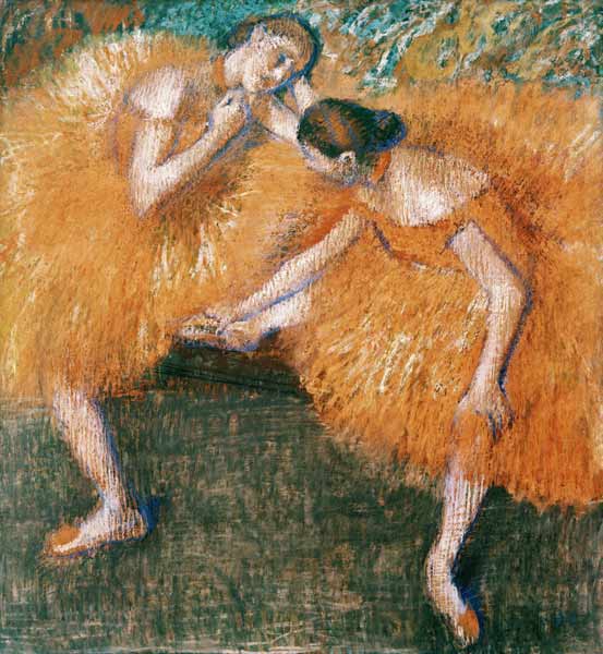 Due ballerini a Edgar Degas