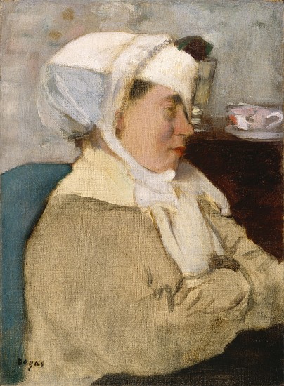 Woman with a Bandage a Edgar Degas