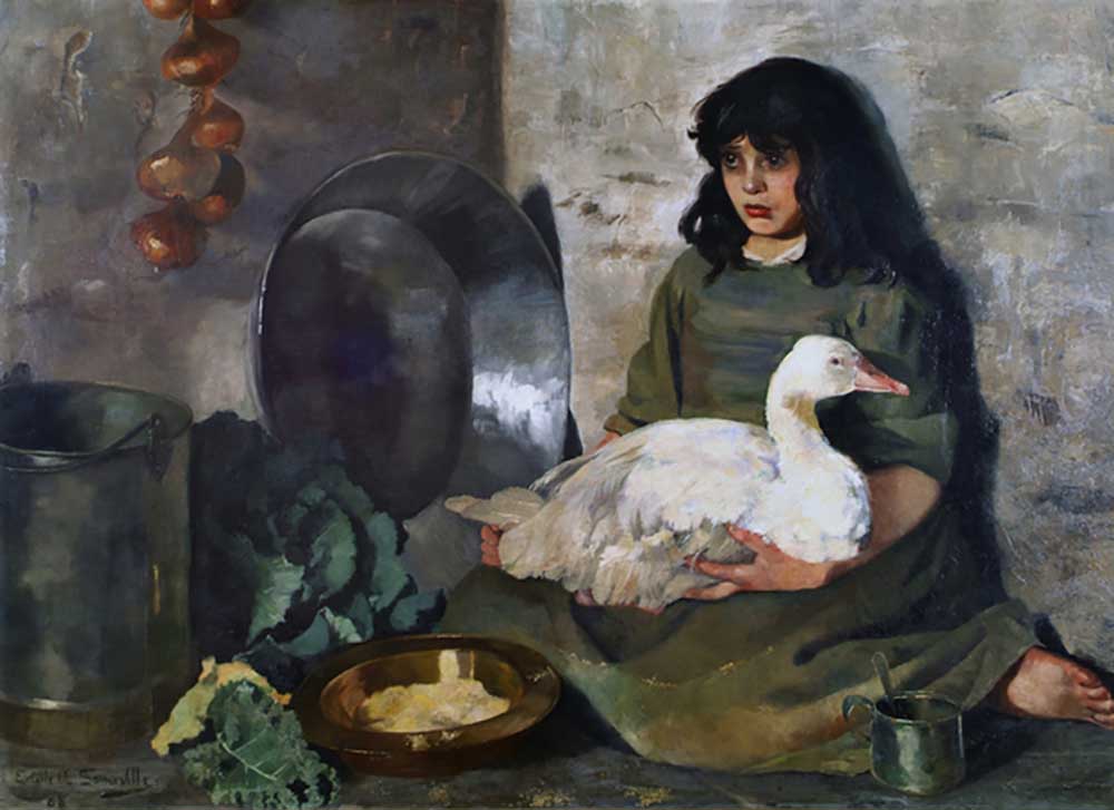 The Goose Girl, 1888 a Edith Oenone Anna Somerville