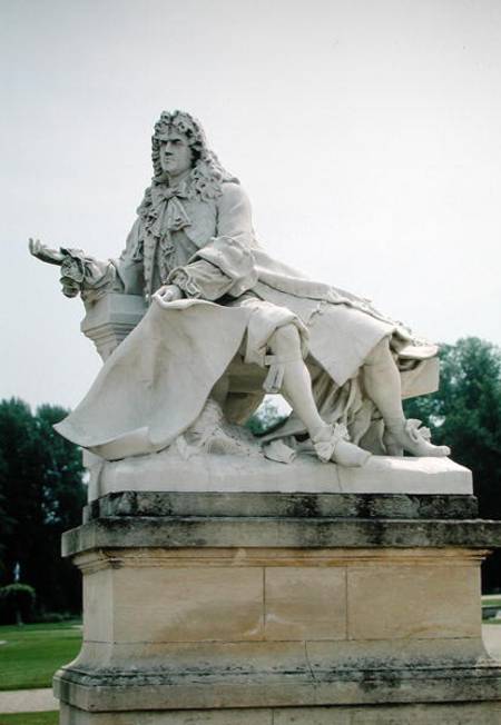 Statue of Andre Le Notre (1613-1700) a Edme Antony Paul Noel