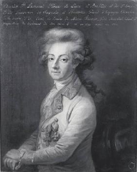 Portrait of Marshal Charles-Joseph (1735-1814) Prince de Ligne
