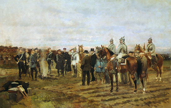 The Hostages: Souvenir of the 1870-71 Campaign a Edouard Detaille