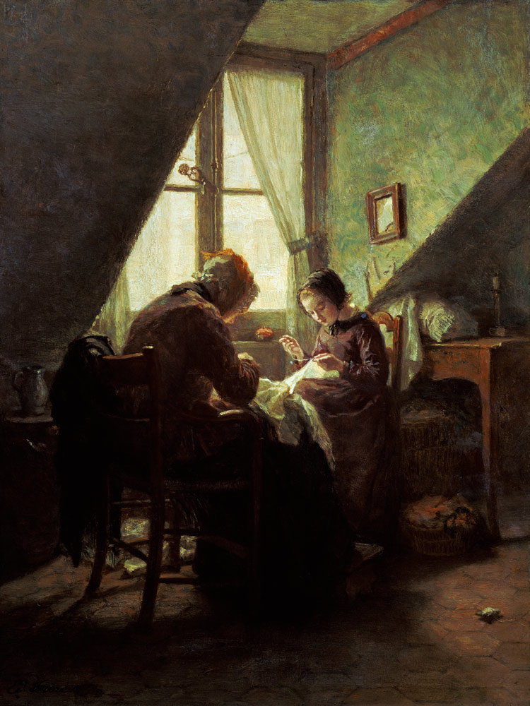 The seamstresses a Edouard Frère