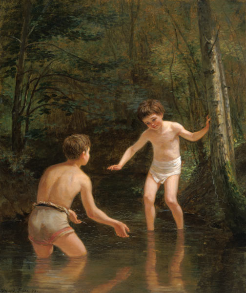 Bathing Boys a Edouard Frère