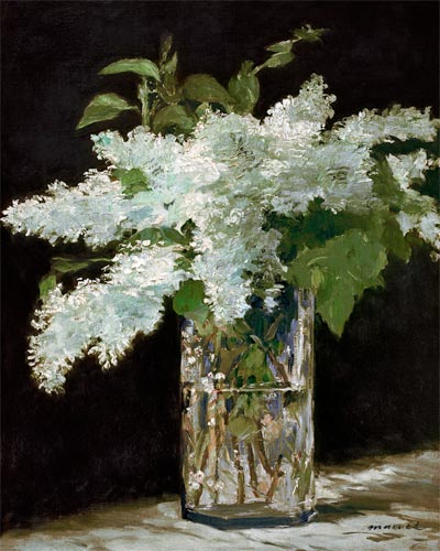 Bouquet di lillà a Edouard Manet