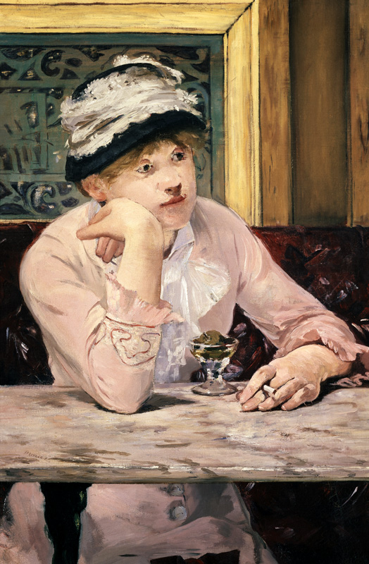 The Plum (La Prune) a Edouard Manet