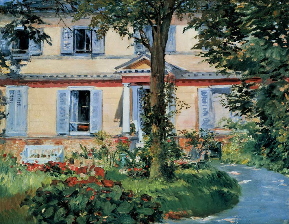 House in Rueil a Edouard Manet