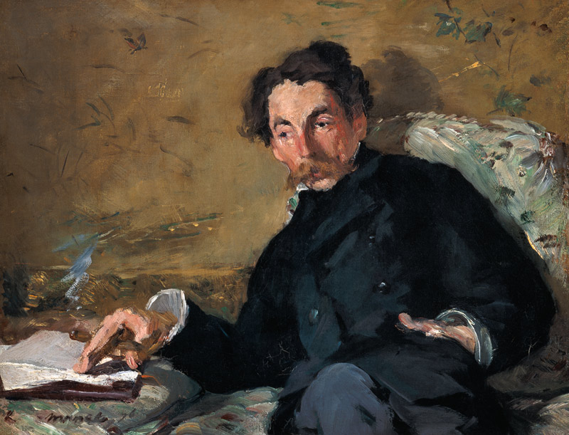 Stephane Mallarme (1842-98) a Edouard Manet