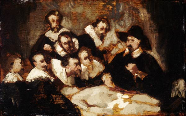 The Anatomy Lesson a Edouard Manet