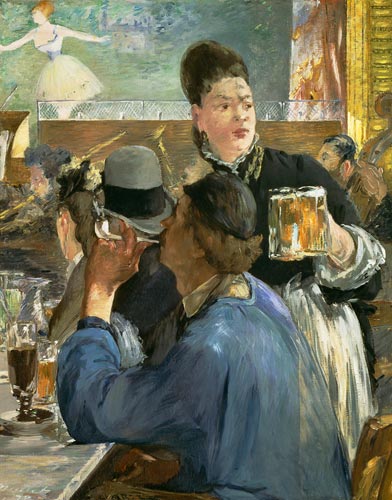 The beer waitress a Edouard Manet
