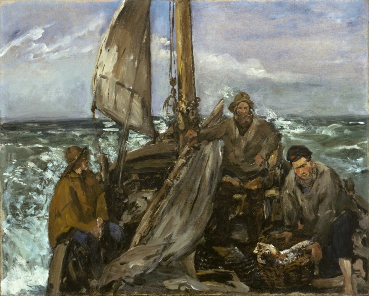 The Toilers of the Sea a Edouard Manet