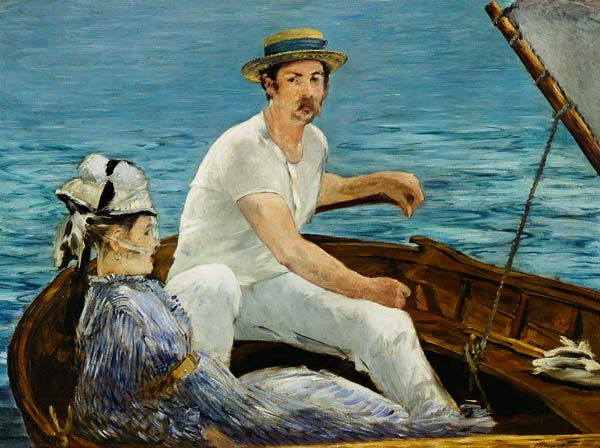 Particolare di barca a Edouard Manet