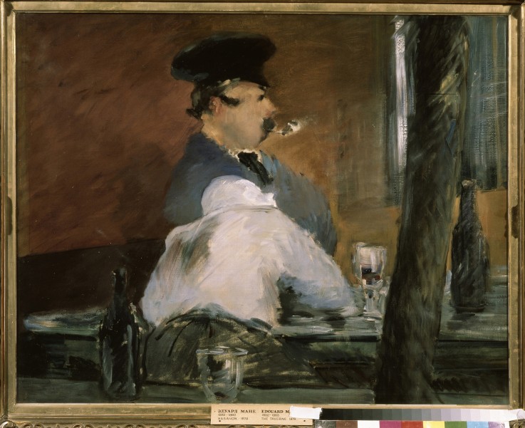 The Bar (Le Bouchon) a Edouard Manet