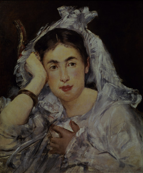 E.Manet, Marguerite de Conflans mit Kap. a Edouard Manet