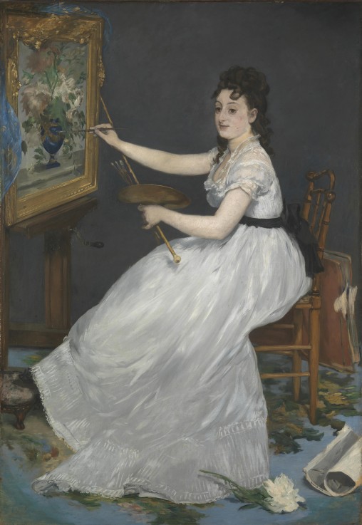 Eva Gonzalès a Edouard Manet