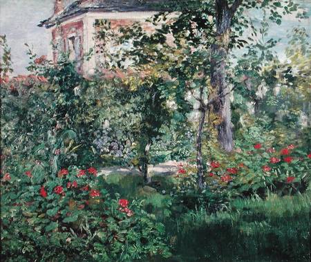 The Garden at Bellevue a Edouard Manet