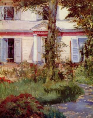 House in Rueil a Edouard Manet