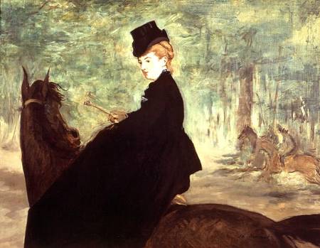 The Horsewoman a Edouard Manet