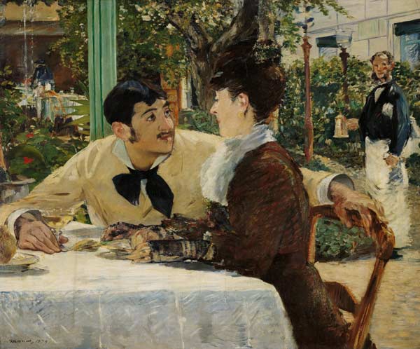 Couple at Père Lathuille a Edouard Manet